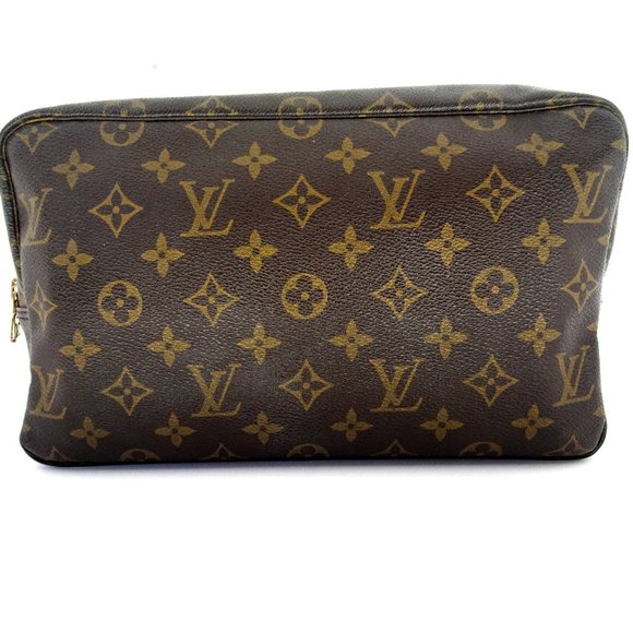 Louis Vuitton Handbags - Auth LOUIS VUITTON Toilette 23 Trousse Handbag Bag